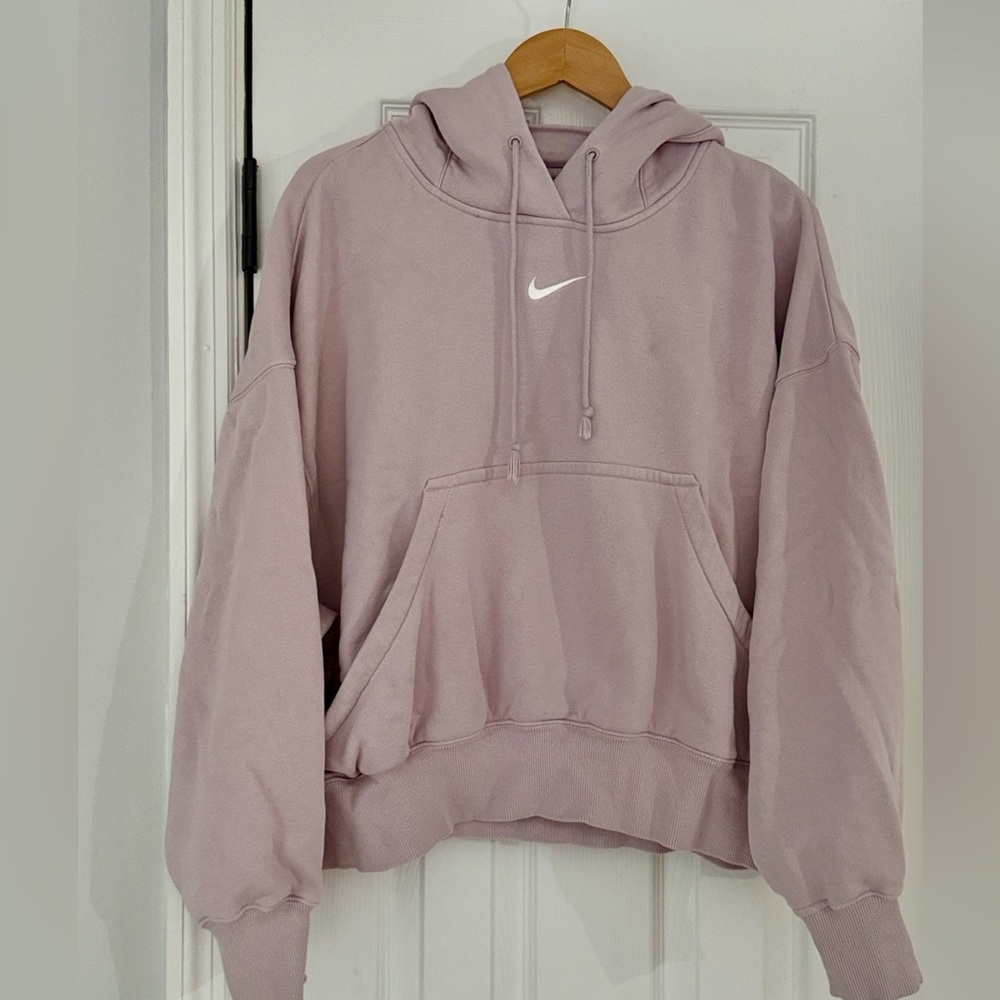 Nike Women's Platinum Violet Phoenix Fleece Hoodie